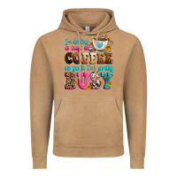 Vintage Camel i'm holding a cup of coffee so yeah i'm pretty bus Vintage Hoodie - Zillion Design Studio