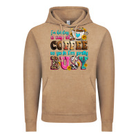 Vintage Coffee i'm holding a cup of coffee so yeah i'm pretty bus Vintage Hoodie - Zillion Design Studio