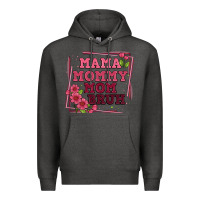 Charcoal Heather mama mommy mom bruh Premium Hoodie - Artiststas