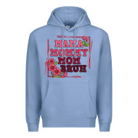Colony Blue mama mommy mom bruh Premium Hoodie - Artiststas