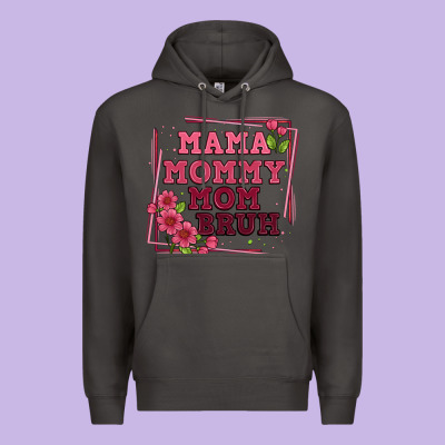 Mama Mommy Mom Bruh Premium Hoodie Designed By Artiststas