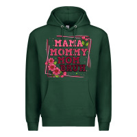 Sports Green mama mommy mom bruh Premium Hoodie - Artiststas