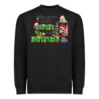 Black when your  dead insıde but is christmas Heavyweight Sweatshirt - CowhideDigitalArt