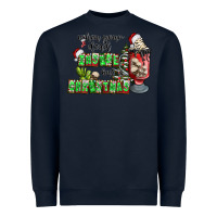 Navy when your  dead insıde but is christmas Heavyweight Sweatshirt - CowhideDigitalArt