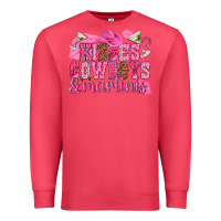 Cardinal kisses cowboys martinis Premium Sweatshirt - NancyCooperArtShop