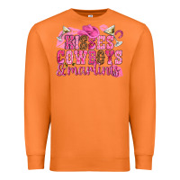 Carrot kisses cowboys martinis Premium Sweatshirt - NancyCooperArtShop