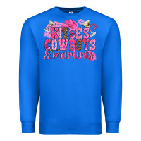 True Royal kisses cowboys martinis Premium Sweatshirt - NancyCooperArtShop