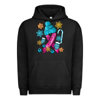 Winter Breast Cancer Ribbon Urban Hoodie | Teevron