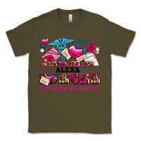 Army Green costom name valentines day cna certified nursing Classic Tee - AdoDesignShop