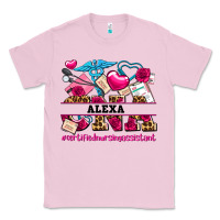 Bubblegum Pink costom name valentines day cna certified nursing Classic Tee - AdoDesignShop