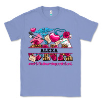 Colony Blue costom name valentines day cna certified nursing Classic Tee - AdoDesignShop