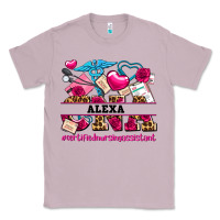 Lilac costom name valentines day cna certified nursing Classic Tee - AdoDesignShop