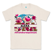 Natural costom name valentines day cna certified nursing Classic Tee - AdoDesignShop