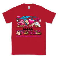 Red costom name valentines day cna certified nursing Classic Tee - AdoDesignShop