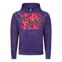 Cloud Purple valentine's day roses leopard background Vintage Hoodie - JahusDesignShop
