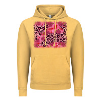 Vintage Mustard valentine's day roses leopard background Vintage Hoodie - JahusDesignShop