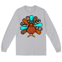 Moon Dust Thanksgiving Turkey Long Sleeve Tee - JahusDesignShop