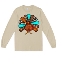 Mushroom Thanksgiving Turkey Long Sleeve Tee - JahusDesignShop