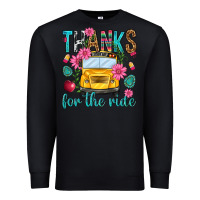 Black thanks for the ride Premium Sweatshirt - NancyCooperArtShop