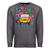 Charcoal Heather thanks for the ride Premium Sweatshirt - NancyCooperArtShop