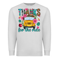 Dove Grey thanks for the ride Premium Sweatshirt - NancyCooperArtShop