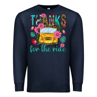 Navy thanks for the ride Premium Sweatshirt - NancyCooperArtShop