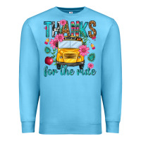 Ocean Blue thanks for the ride Premium Sweatshirt - NancyCooperArtShop