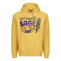 Antique Gold not enough  sage for this shit Premium Hoodie - Artiststas