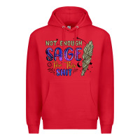 Red not enough  sage for this shit Premium Hoodie - Artiststas
