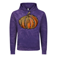 Cloud Purple leopard pumpkin Vintage Hoodie - RanaPortraitStore
