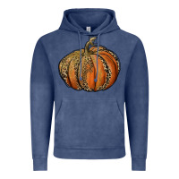 Vintage Denim leopard pumpkin Vintage Hoodie - RanaPortraitStore