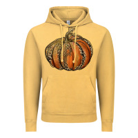 Vintage Mustard leopard pumpkin Vintage Hoodie - RanaPortraitStore