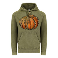 Vintage Olive leopard pumpkin Vintage Hoodie - RanaPortraitStore