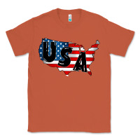 Copper Usa Classic Tee - CowhideDigitalArt