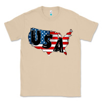 Mushroom Usa Classic Tee - CowhideDigitalArt