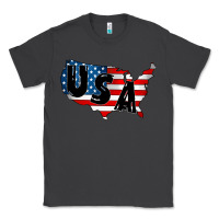Smoke Usa Classic Tee - CowhideDigitalArt