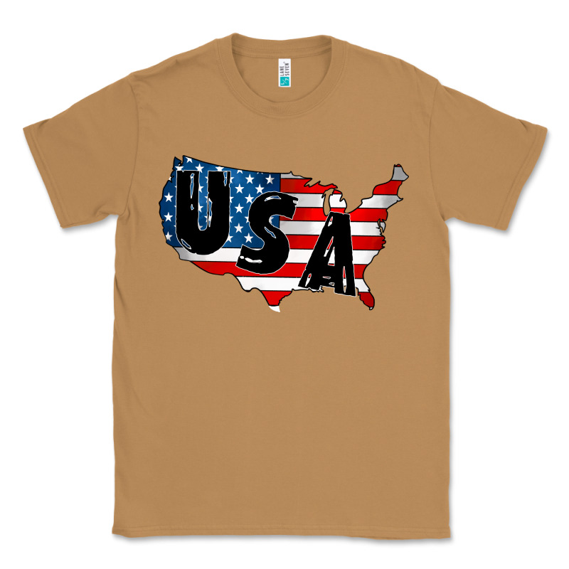 Usa Classic Tee by CowhideDigitalArt | Teevron