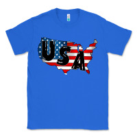 True Royal Usa Classic Tee - CowhideDigitalArt