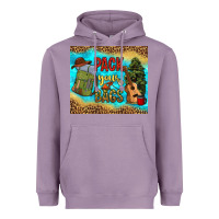 Lavender pack your bags Heavyweight Hoodie - NancyCooperArtShop