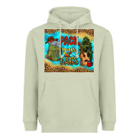 Matcha pack your bags Heavyweight Hoodie - NancyCooperArtShop