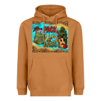 Meerkat pack your bags Heavyweight Hoodie - NancyCooperArtShop