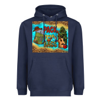 Navy pack your bags Heavyweight Hoodie - NancyCooperArtShop
