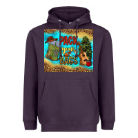 Plum pack your bags Heavyweight Hoodie - NancyCooperArtShop