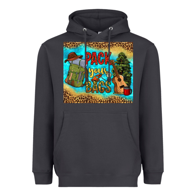Pack Your Bags Heavyweight Hoodie by NancyCooperArtShop | Teevron