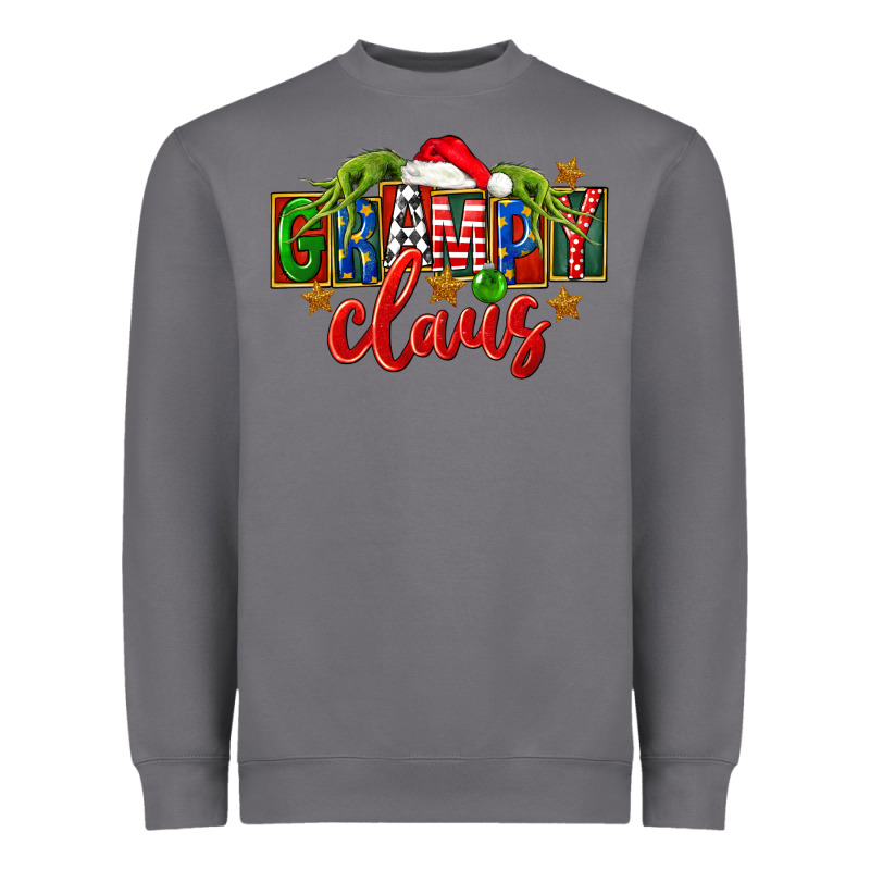Christmas Grampy Claus Heavyweight Sweatshirt by FaDigitalArtStudio | Teevron
