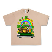 Burro st patricks shamrock gold beer truck Urban Heavy Tee - FaDigitalArtStudio