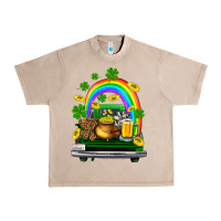 French Oak st patricks shamrock gold beer truck Urban Heavy Tee - FaDigitalArtStudio