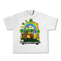Lunar Rock st patricks shamrock gold beer truck Urban Heavy Tee - FaDigitalArtStudio