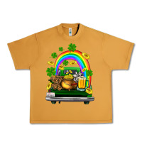 Peanut Butter st patricks shamrock gold beer truck Urban Heavy Tee - FaDigitalArtStudio