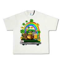 Pistachio st patricks shamrock gold beer truck Urban Heavy Tee - FaDigitalArtStudio